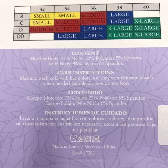 2 Pack Carole Hochman Seamless Bra Wire Free - Picture 6 of 9